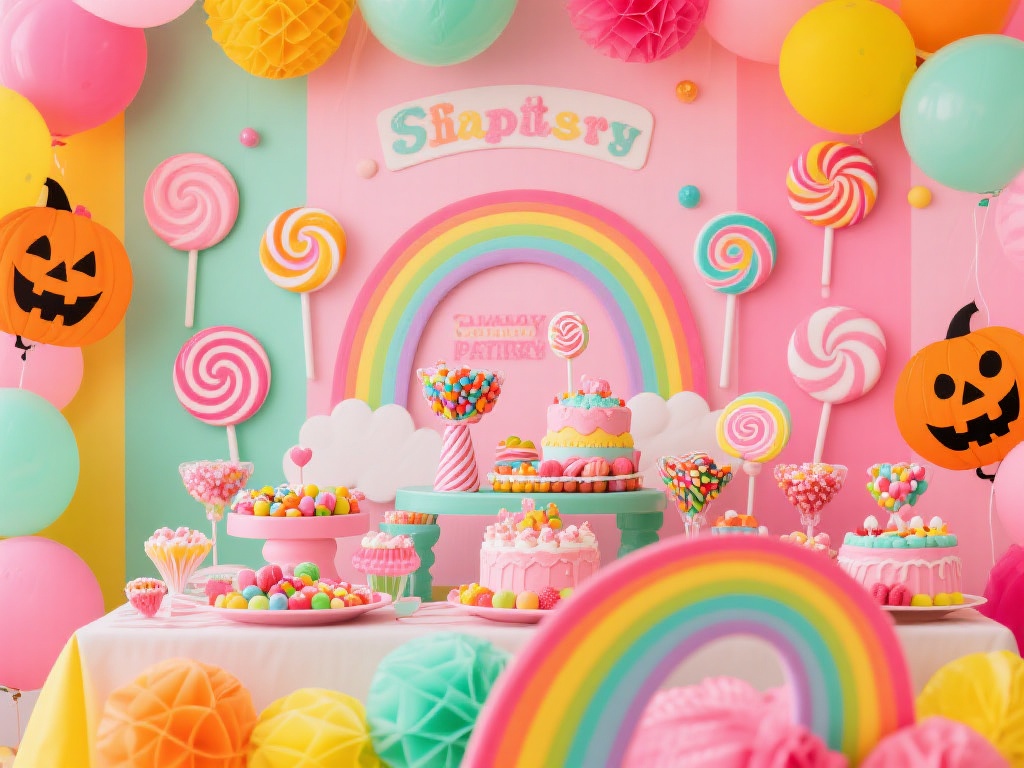 超详细制作糖果派对教程全过程解析 1. 确定主题和色彩风格
糖果派对通常有一个明确