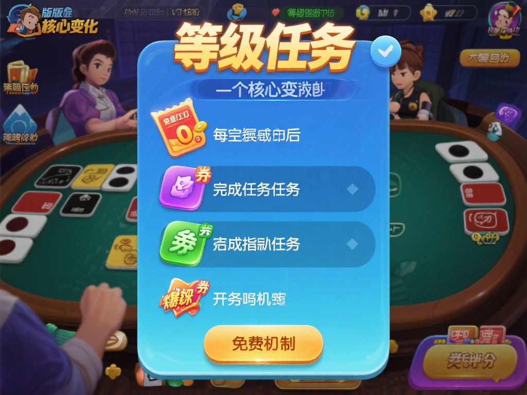 在新版本中另一个核心变化是“等级任务”。玩家每完成