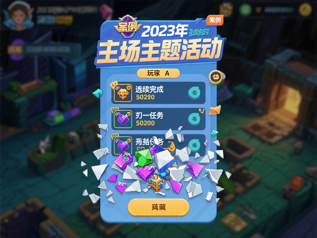 案例：在2023年的一场主题活动中，玩家A通过连续