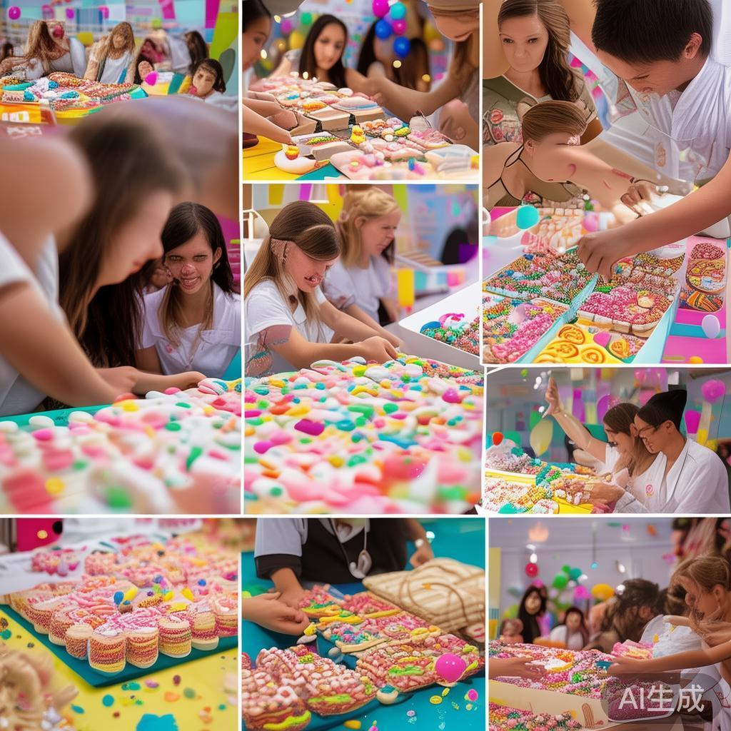 欢乐糖果数字派对：甜蜜奇趣的盛大狂欢盛宴