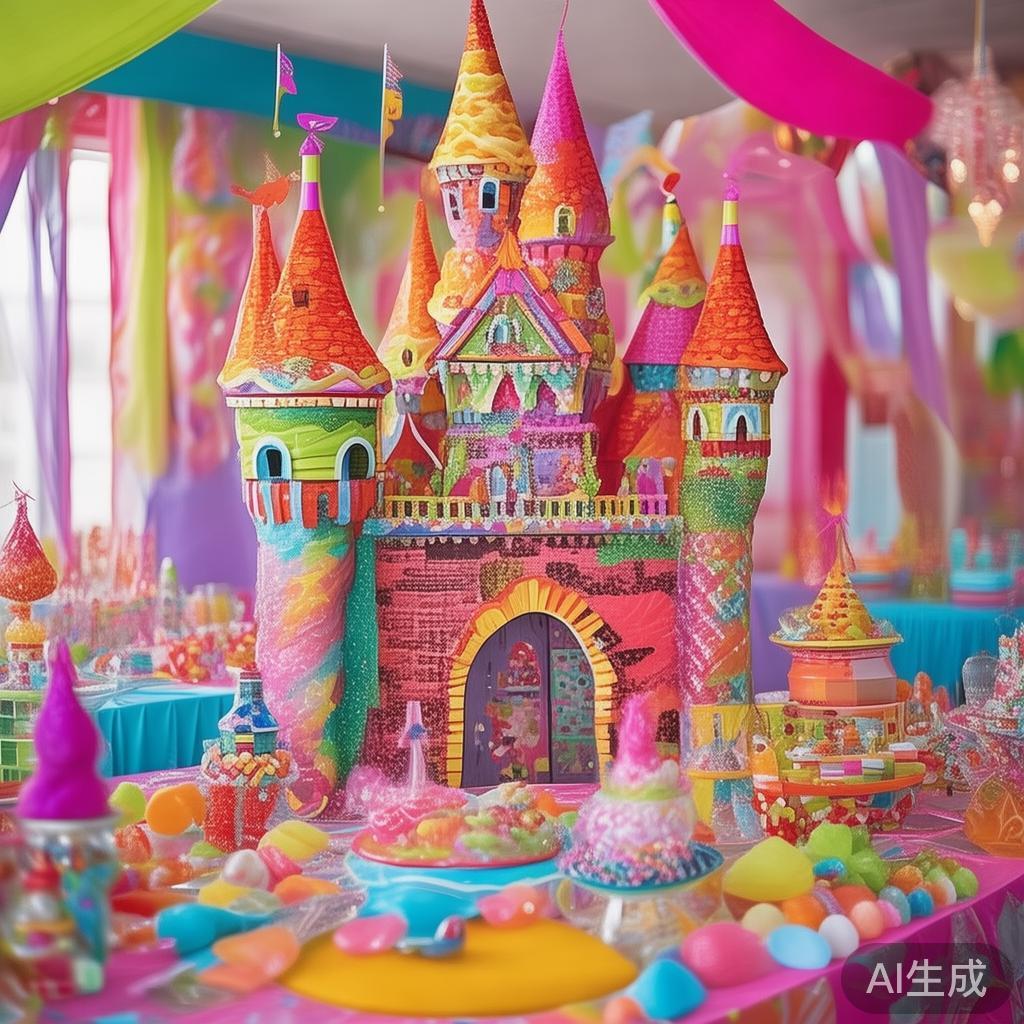 童话般的博爱糖果派对欢乐盛宴:甜蜜梦想的奇幻之旅 在筹备糖果派对时,首先应考虑场地布置和主题元素。独