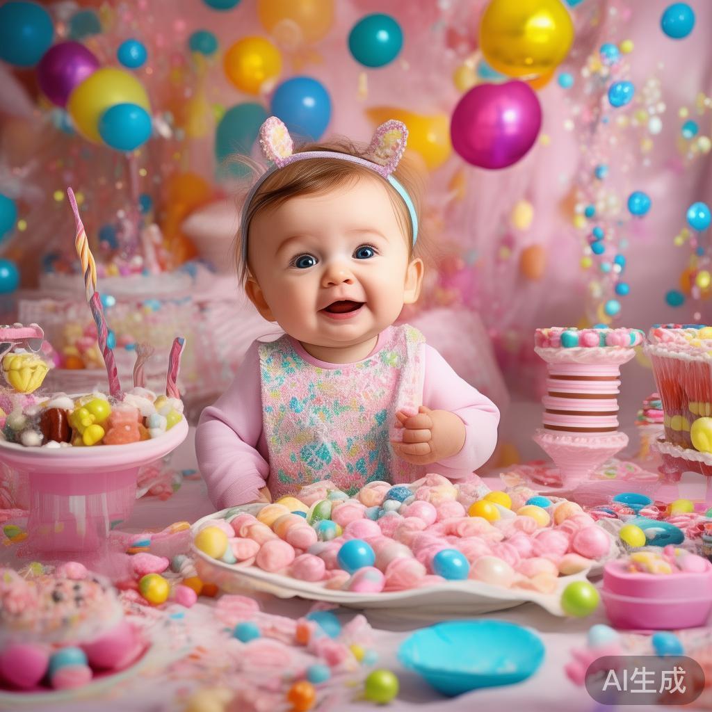 甜蜜宝贝的糖果派对盛宴:开启快乐欢乐时光新篇章 在童趣与梦幻交织的世界里,甜蜜宝贝的糖果派对盛宴欢