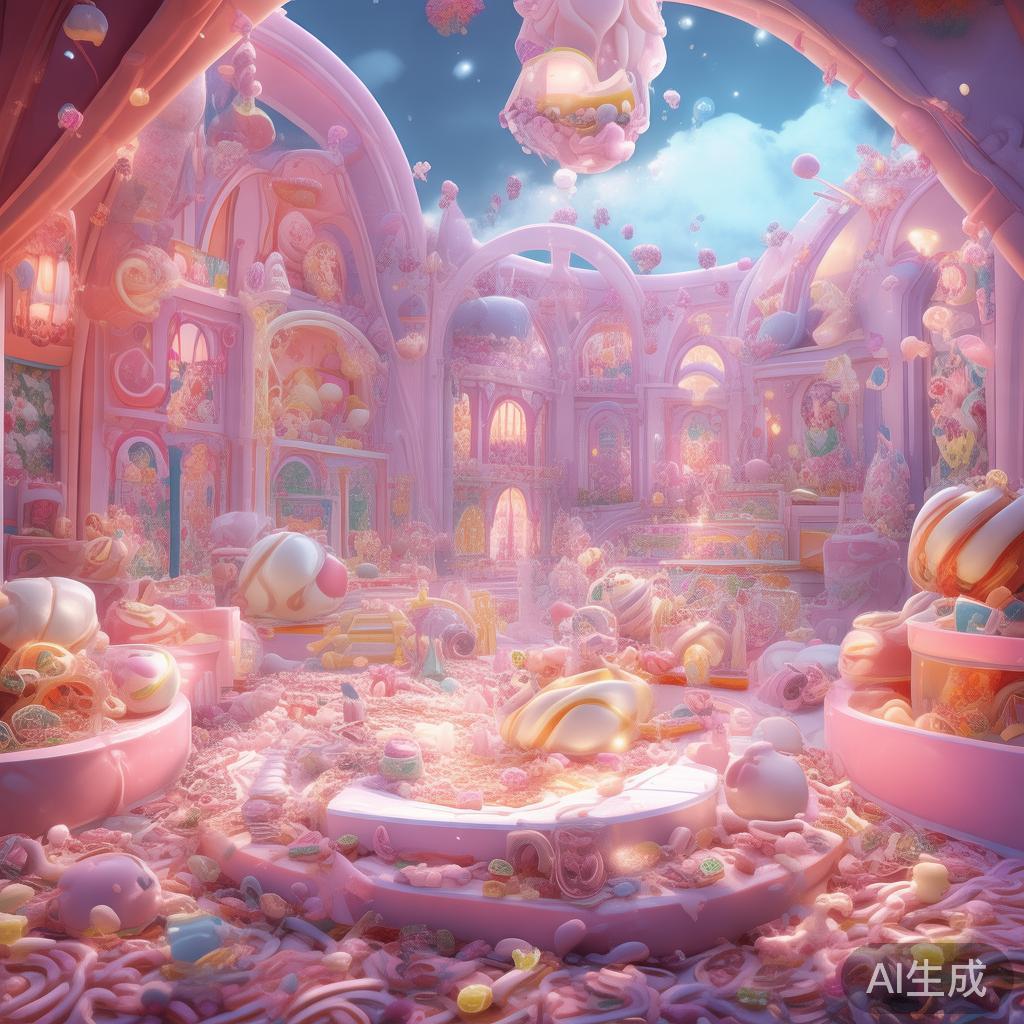 在童话般的梦幻世界中，甜蜜的味道总能唤起人们心中最