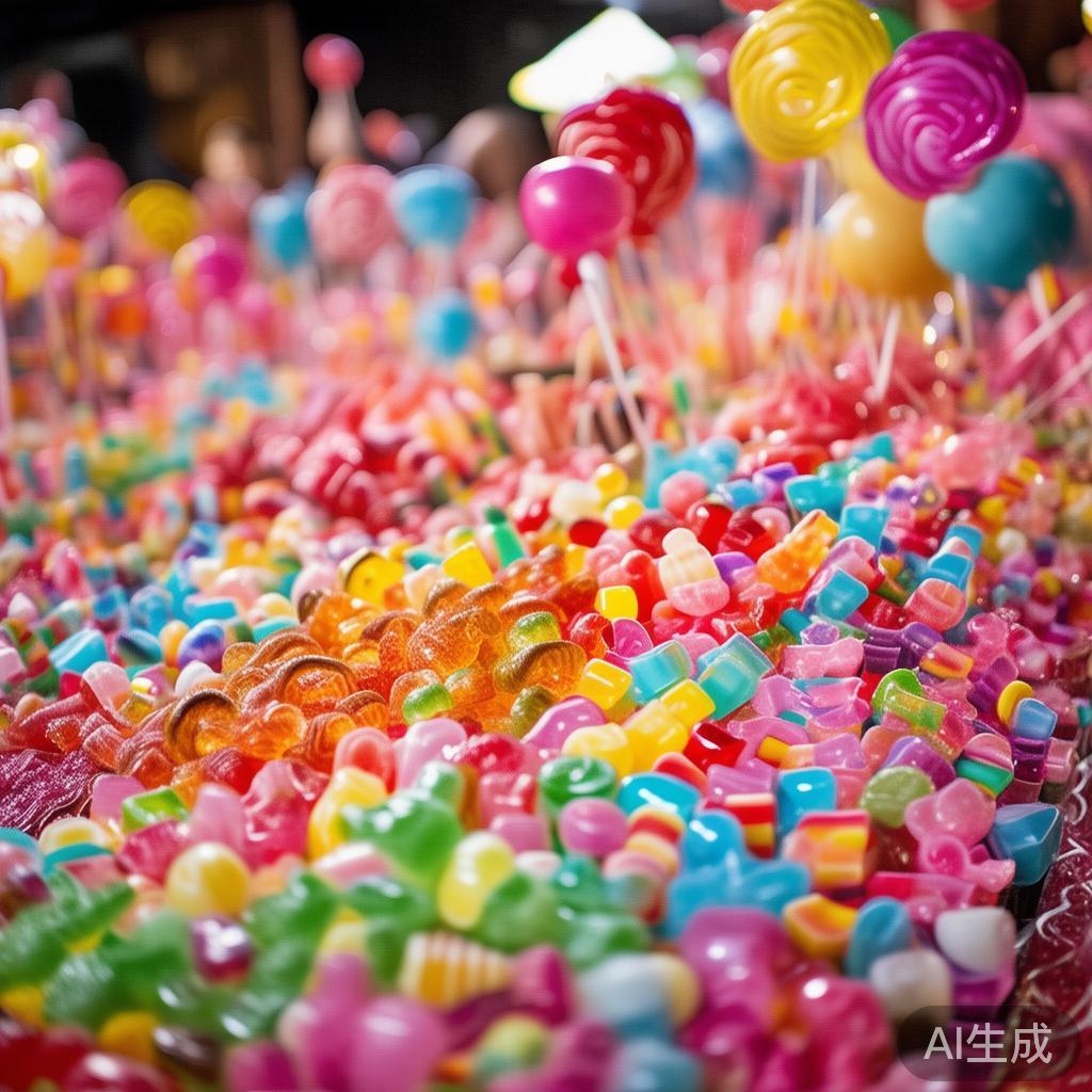 甜蜜糖果派对盛情邀请，共享快乐欢笑不停歇